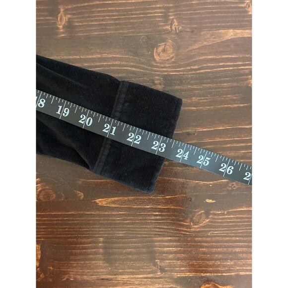 RAMPAGE Zip Jacket M Black Velvet Y2K 90’s Streetwear Gorpcore Utility Mock Neck - Picture 12 of 14